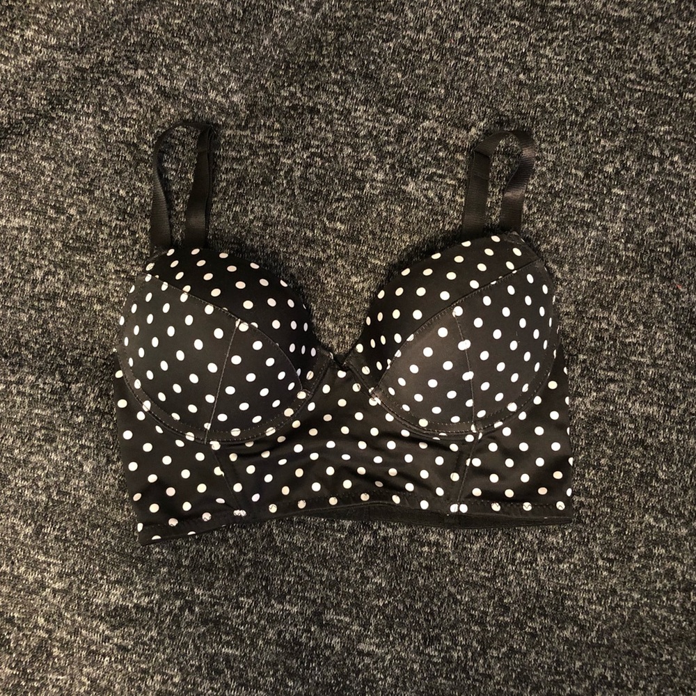 Polka Dot Bustier